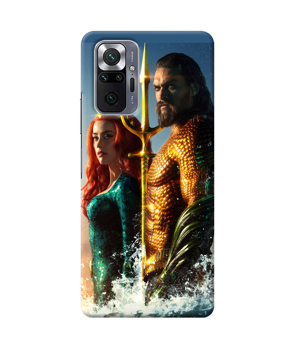 Aquaman couple Redmi Note 10 Pro Back Cover