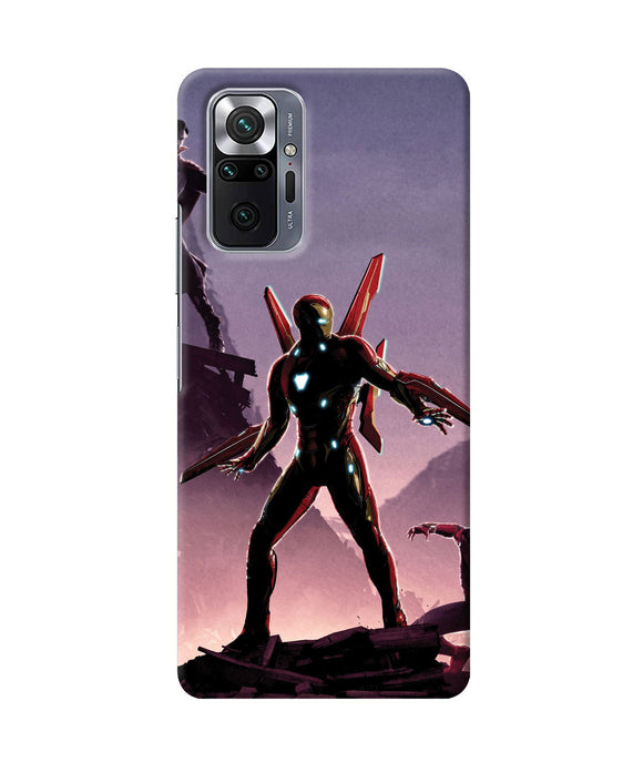 Ironman on planet Redmi Note 10 Pro Back Cover