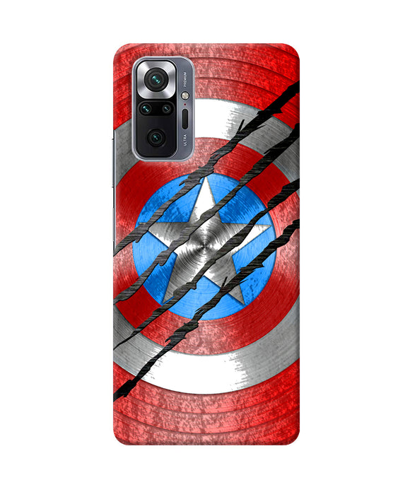 Scratch on shield Redmi Note 10 Pro Back Cover