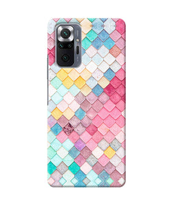 Colorful fish skin Redmi Note 10 Pro Back Cover