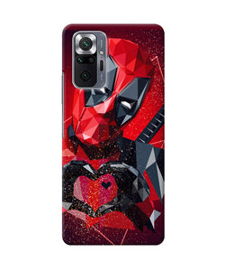 Deadpool love Redmi Note 10 Pro Back Cover