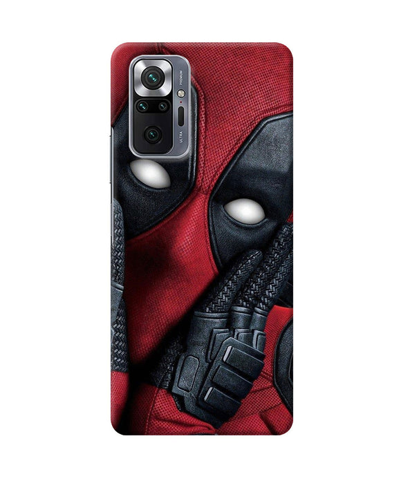 Thinking deadpool Redmi Note 10 Pro Back Cover