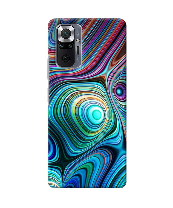 Abstract coloful waves Redmi Note 10 Pro Back Cover