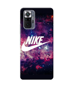 NIke galaxy logo Redmi Note 10 Pro Back Cover