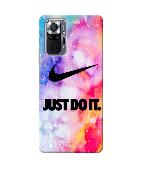 Just do it colors Redmi Note 10 Pro Back Cover