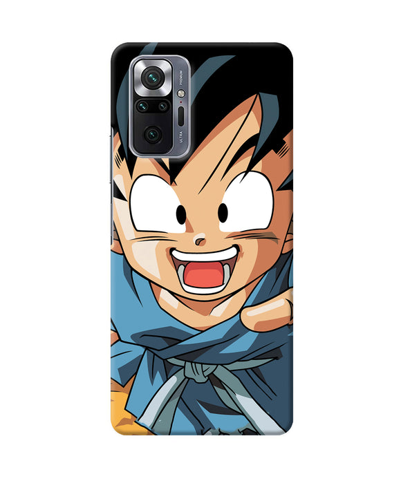 Goku z character Redmi Note 10 Pro Back Cover