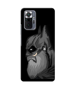 Batman with beard Redmi Note 10 Pro Back Cover