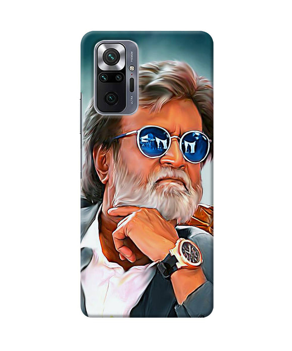 Rajnikant painting Redmi Note 10 Pro Back Cover