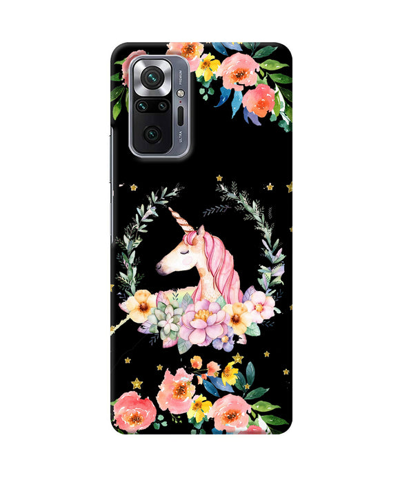 Unicorn flower Redmi Note 10 Pro Back Cover