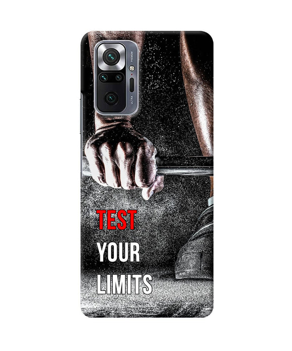 Test your limit quote Redmi Note 10 Pro Back Cover