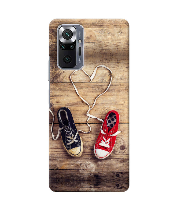Shoelace heart Redmi Note 10 Pro Back Cover
