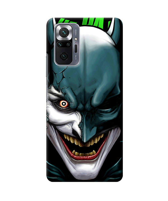 Batman joker smile Redmi Note 10 Pro Back Cover