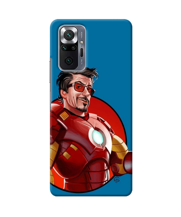 Ironman animate Redmi Note 10 Pro Back Cover