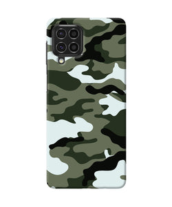 Camouflage Samsung F62 Back Cover