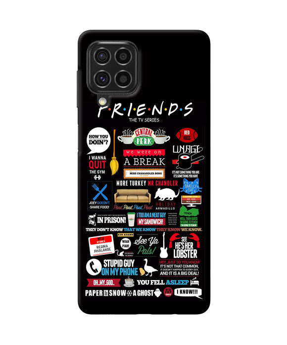 FRIENDS Samsung F62 Back Cover