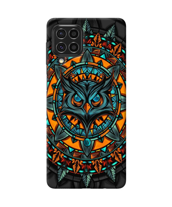 Angry Owl Art Samsung F62 Back Cover