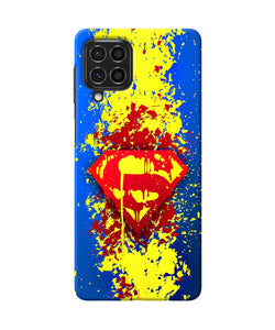 Superman logo Samsung F62 Back Cover