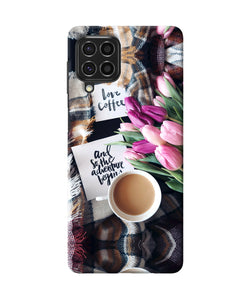 Love Coffee Quotes Samsung F62 Back Cover