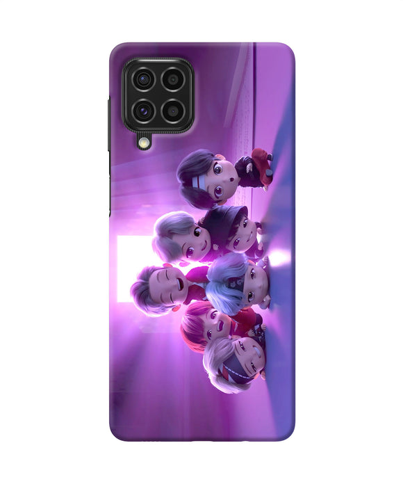 BTS Chibi Samsung F62 Back Cover