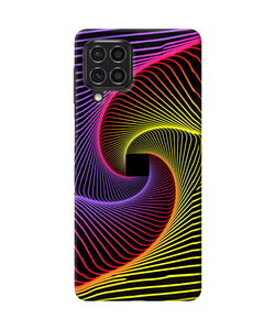 Colorful Strings Samsung F62 Back Cover