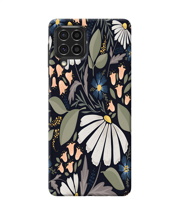 Flowers Art Samsung F62 Back Cover