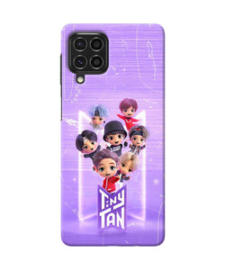 BTS Tiny Tan Samsung F62 Back Cover