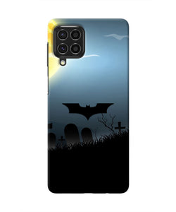 Batman Scary cemetry Samsung F62 Real 4D Back Cover