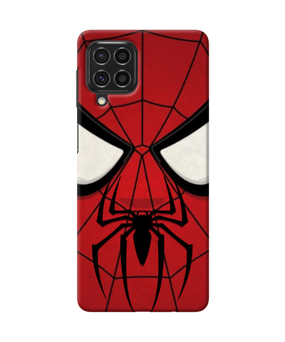 Spiderman Face Samsung F62 Real 4D Back Cover