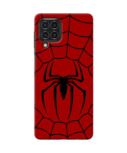 Spiderman Web Samsung F62 Real 4D Back Cover