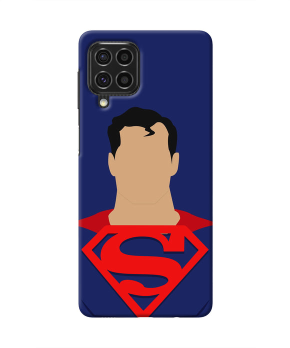 Superman Cape Samsung F62 Real 4D Back Cover