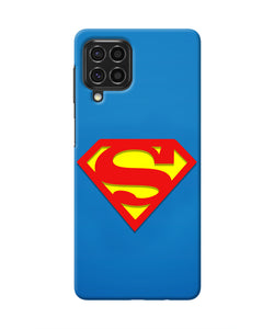 Superman Blue Samsung F62 Real 4D Back Cover