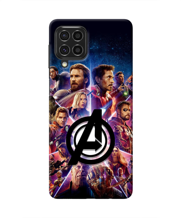 Avengers Superheroes Samsung F62 Real 4D Back Cover