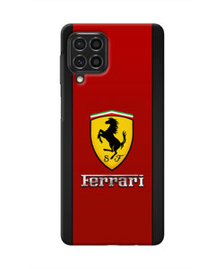 Ferrari Abstract Samsung F62 Real 4D Back Cover