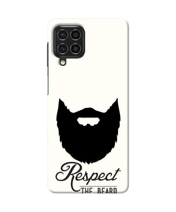 Respect the Beard Samsung F62 Real 4D Back Cover