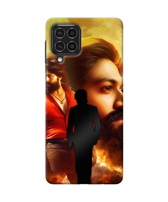 Rocky Bhai Walk Samsung F62 Real 4D Back Cover