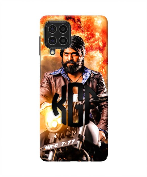 Rocky Bhai on Bike Samsung F62 Real 4D Back Cover