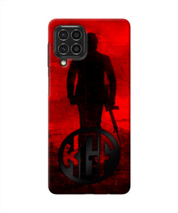 Rocky Bhai K G F Chapter 2 Logo Samsung F62 Real 4D Back Cover