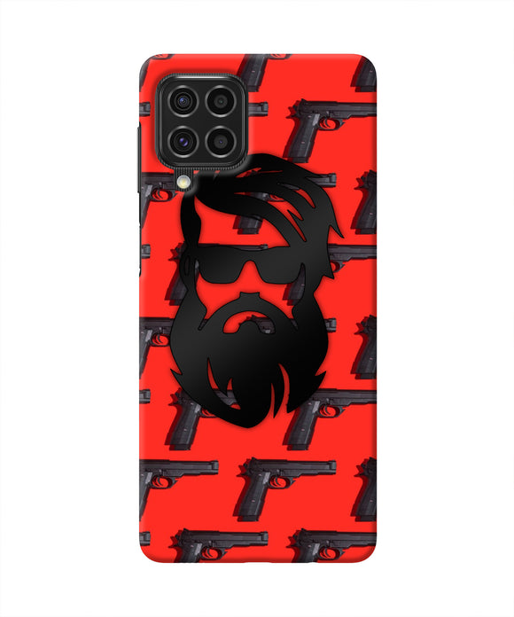 Rocky Bhai Beard Look Samsung F62 Real 4D Back Cover