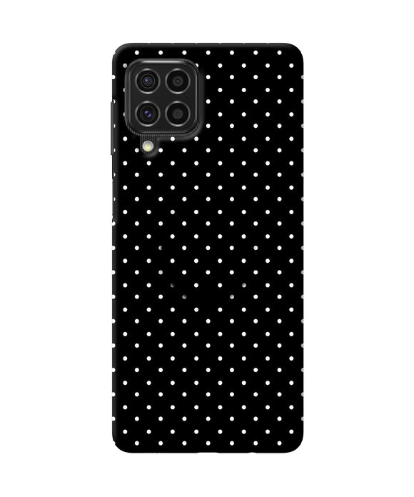 White Dots Samsung F62 Pop Case