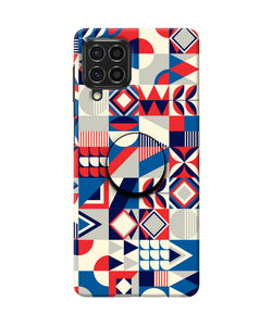 Colorful Pattern Samsung F62 Pop Case