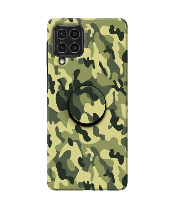 Camouflage Samsung F62 Pop Case