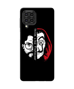 Money Heist Think Like Professor Samsung F62 Back Cover