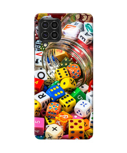 Colorful Dice Samsung F62 Back Cover