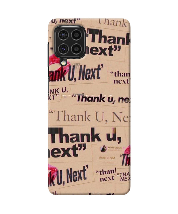 Thank you next Samsung F62 Back Cover