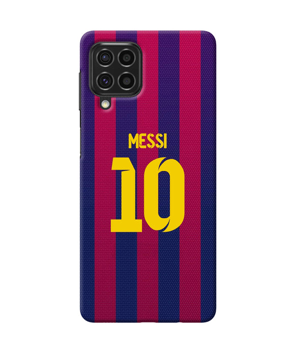 Messi 10 tshirt Samsung F62 Back Cover