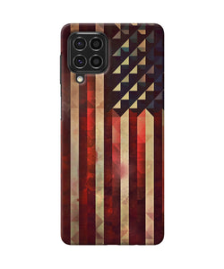 Vintage US flag Samsung F62 Back Cover