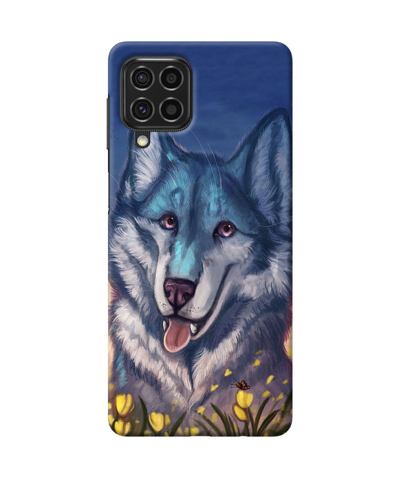 Cute wolf Samsung F62 Back Cover