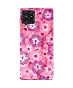 Natural pink flower Samsung F62 Back Cover