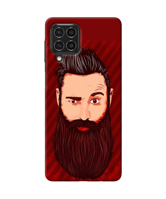 Beardo character Samsung F62 Back Cover