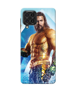 Aquaman water poster Samsung F62 Back Cover